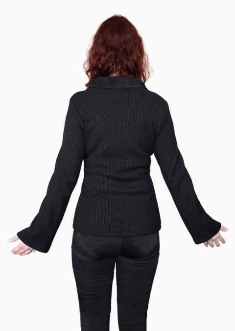 Sweter z dekoltem Sweter z dekoltem